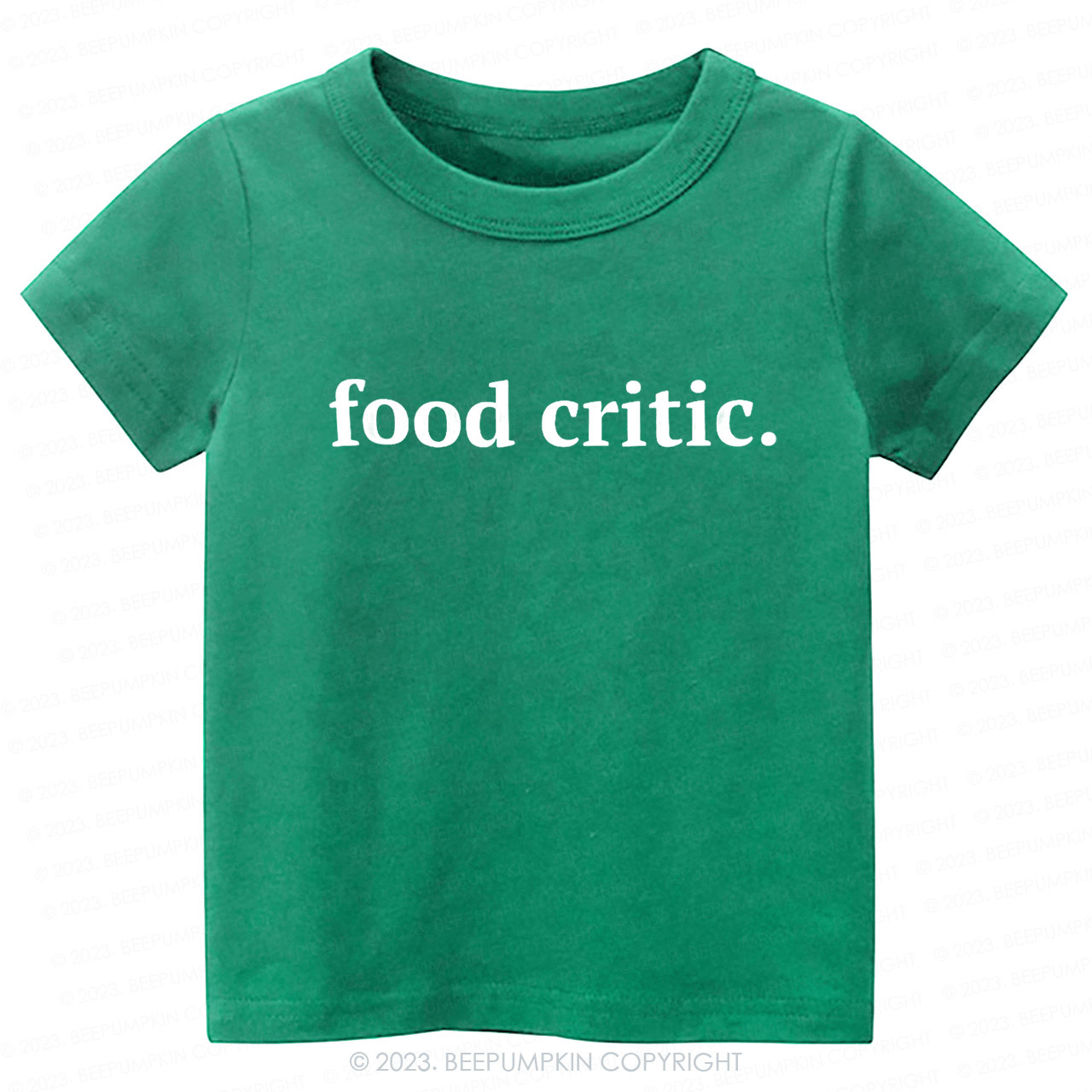 Food Critic -Toddler&Kids Tees