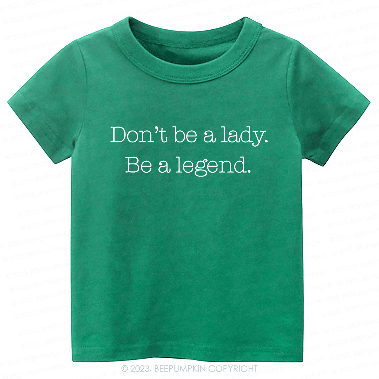 Don't Be A Lady, Be A Legend Toddler Shirt