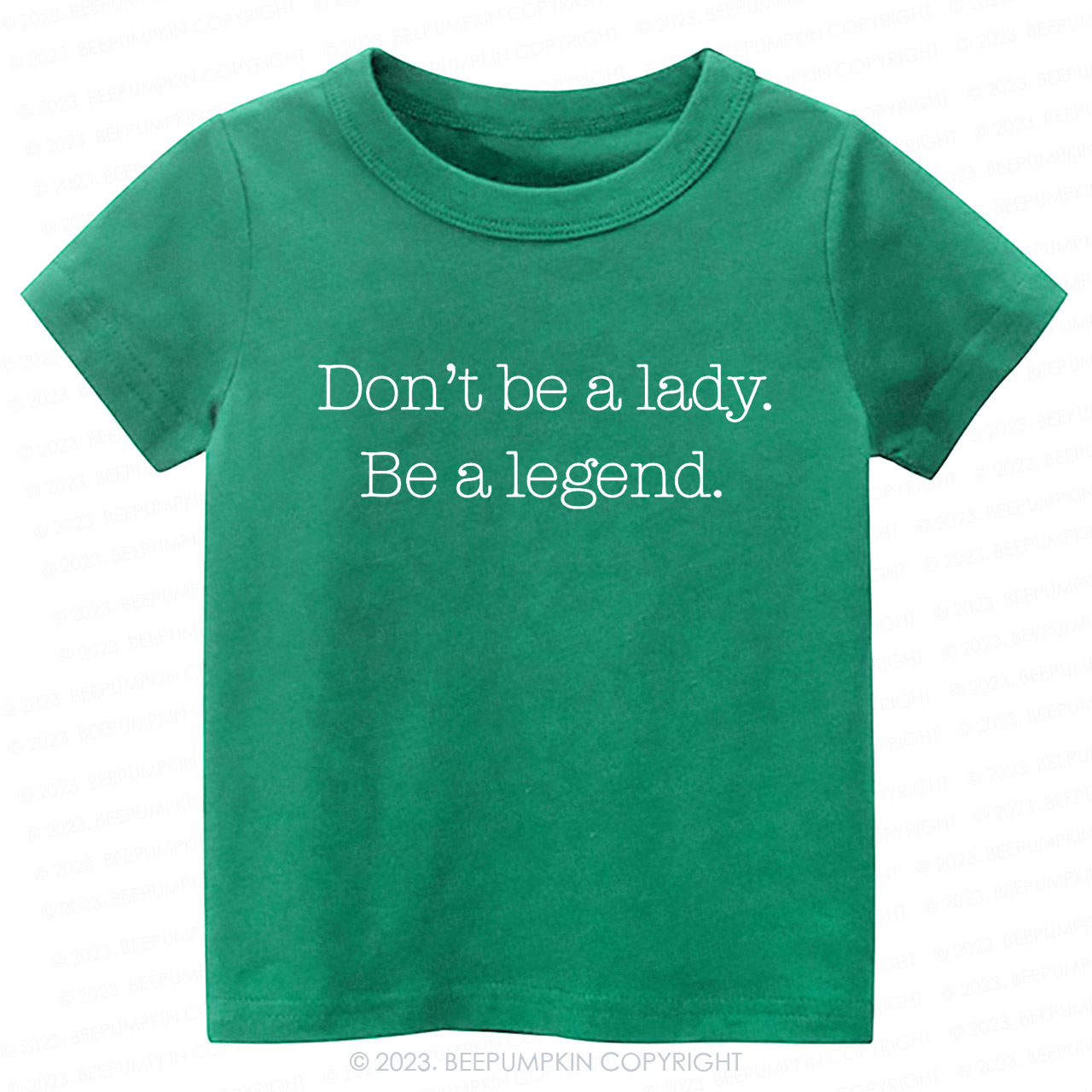 Don't Be A Lady, Be A Legend Toddler Shirt