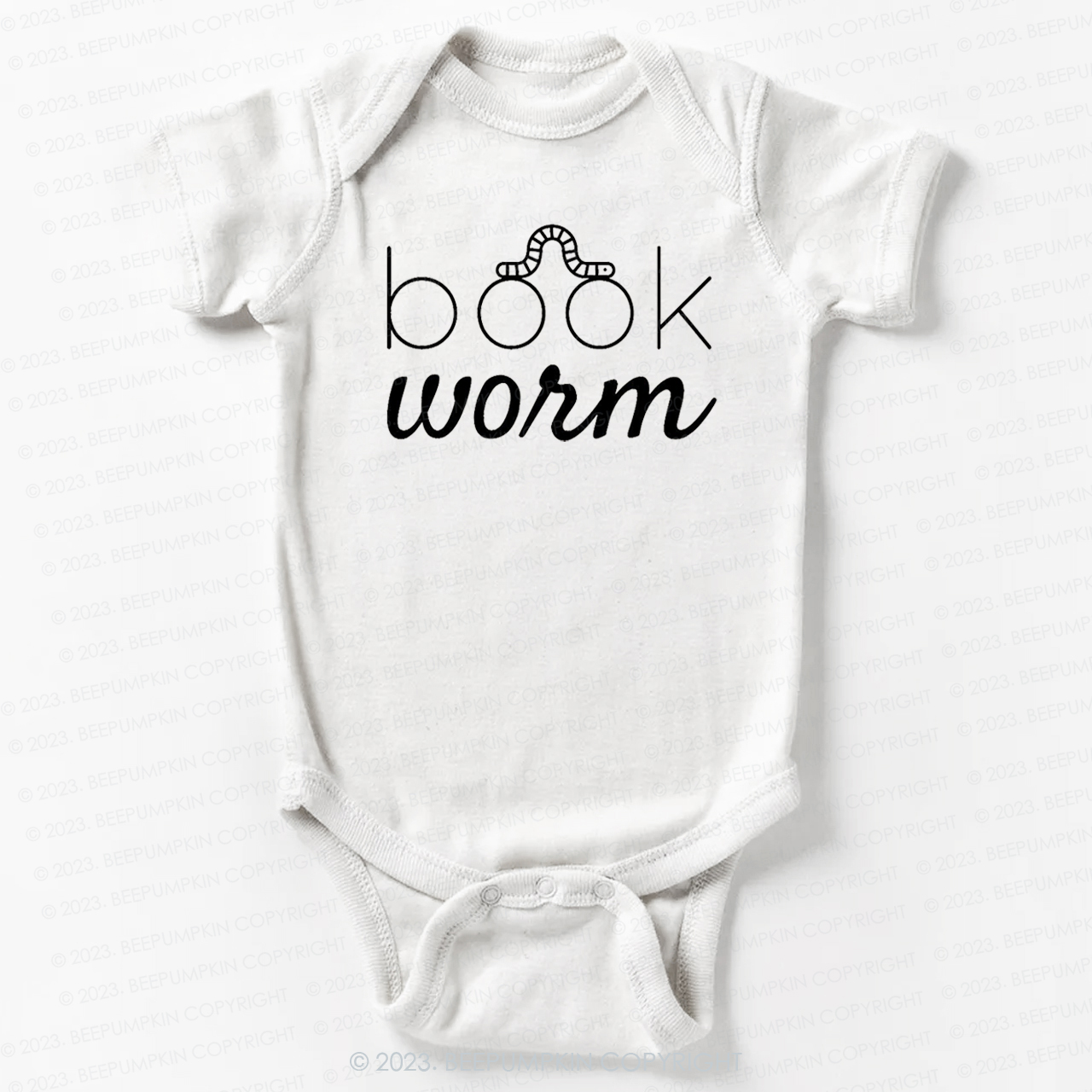 Bookworm Who Like To Read Bodysuit For Baby