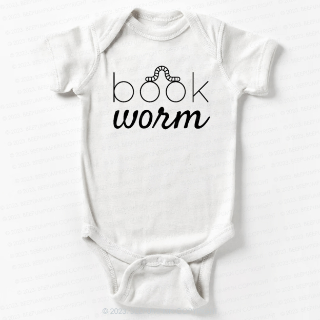 Bookworm Who Like To Read Bodysuit For Baby