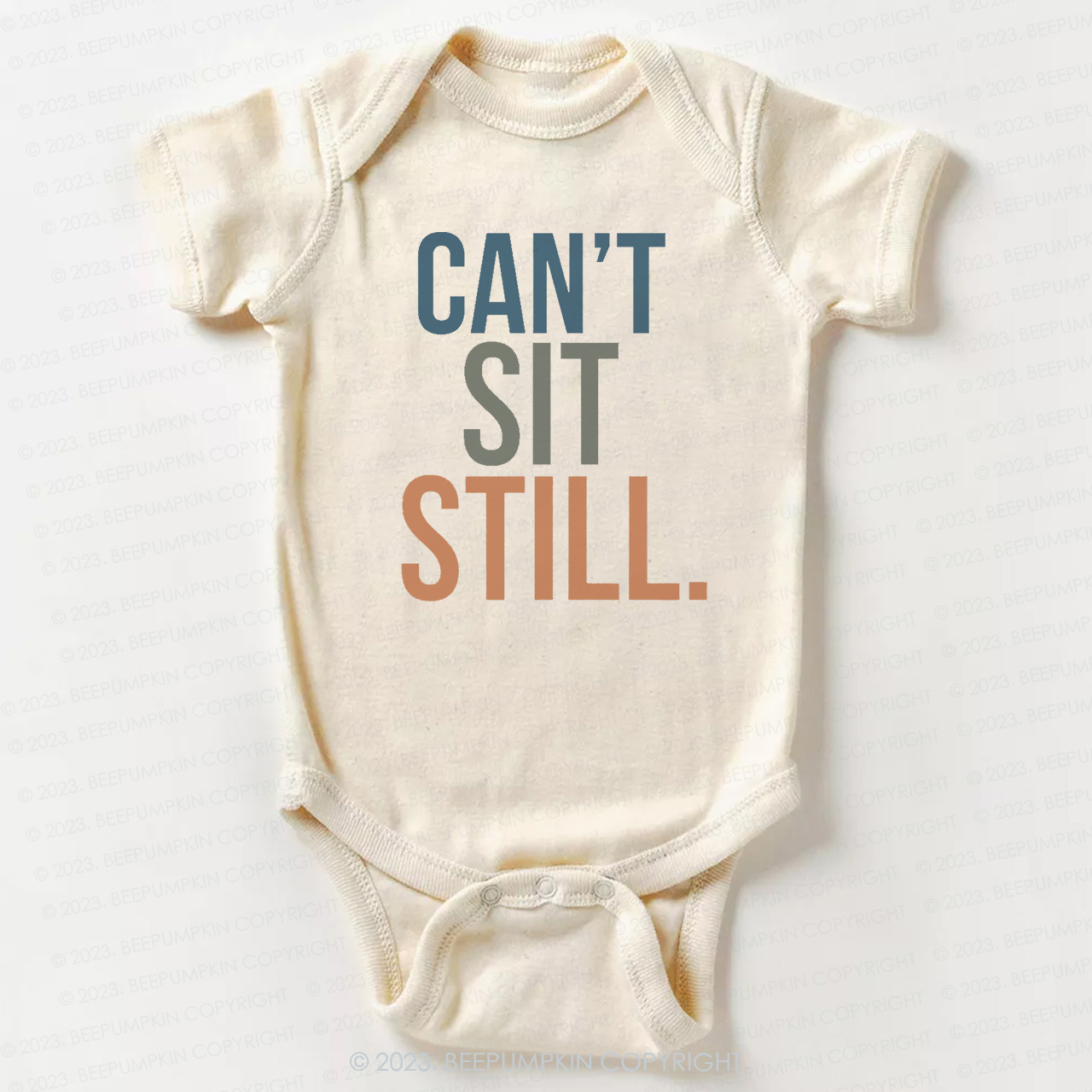 Can't Sit Still Bodysuit For Baby