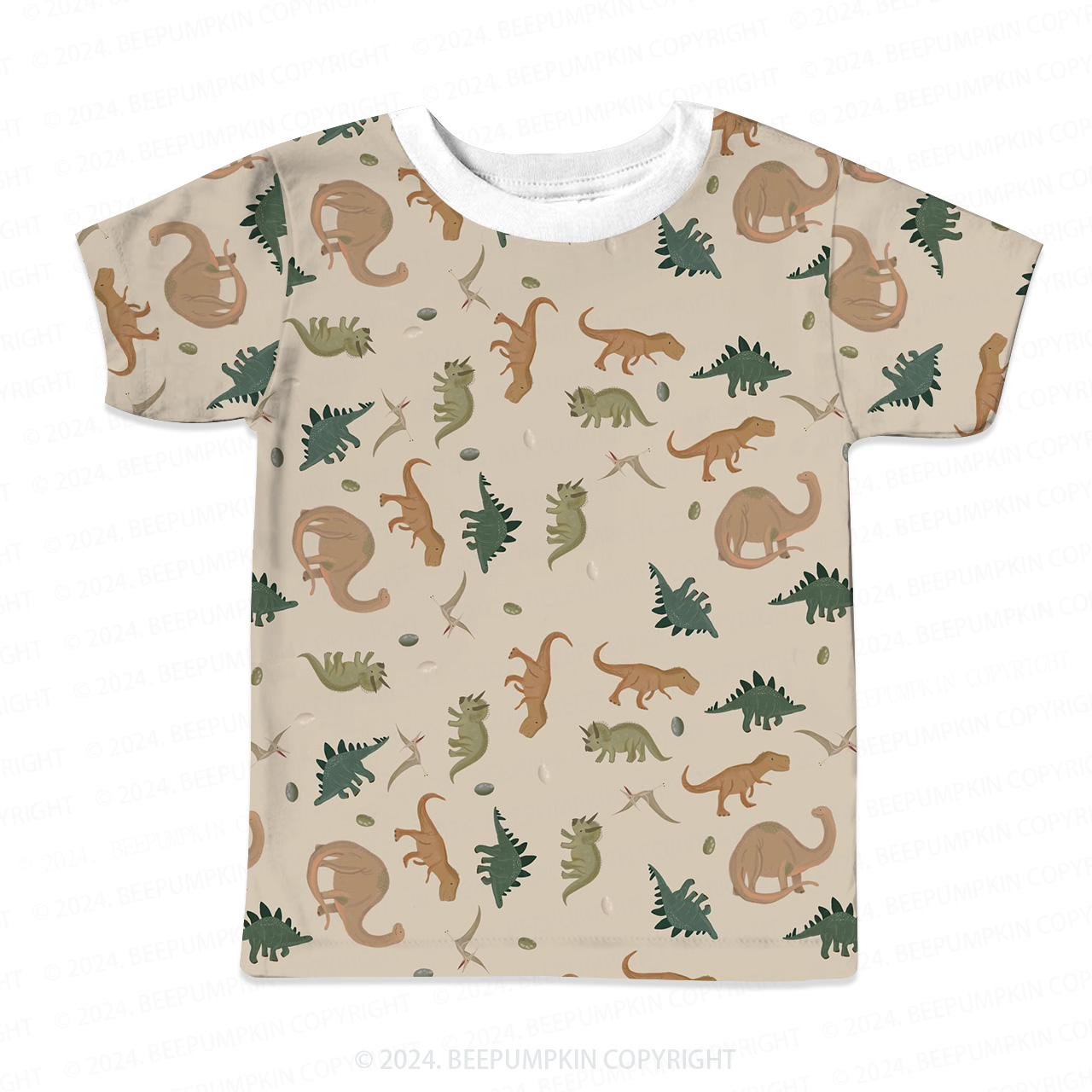 Dinosaur Eggs All Over Print Kids Tees