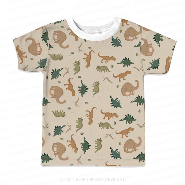 Dinosaur Eggs All Over Print Kids Tees 