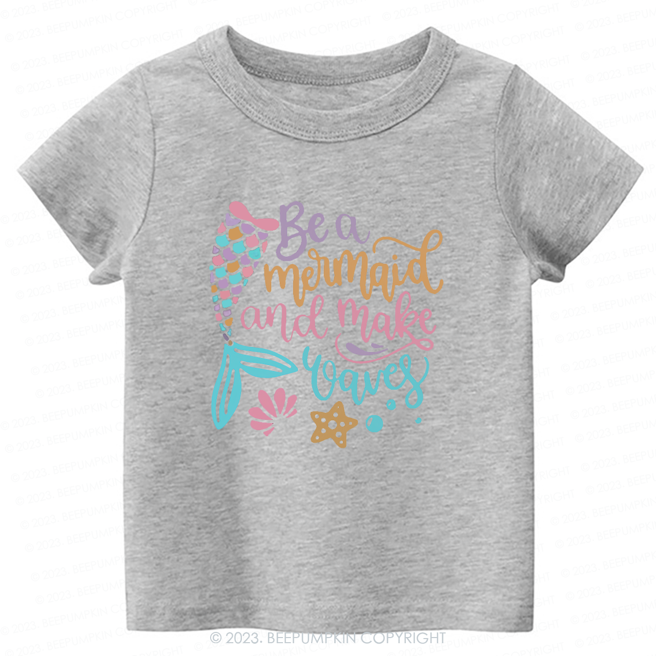 Be A Mermaid And Make Waves Kids Shirt