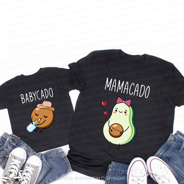 Mamacado And Babycado T-Shirts For Mom&Me