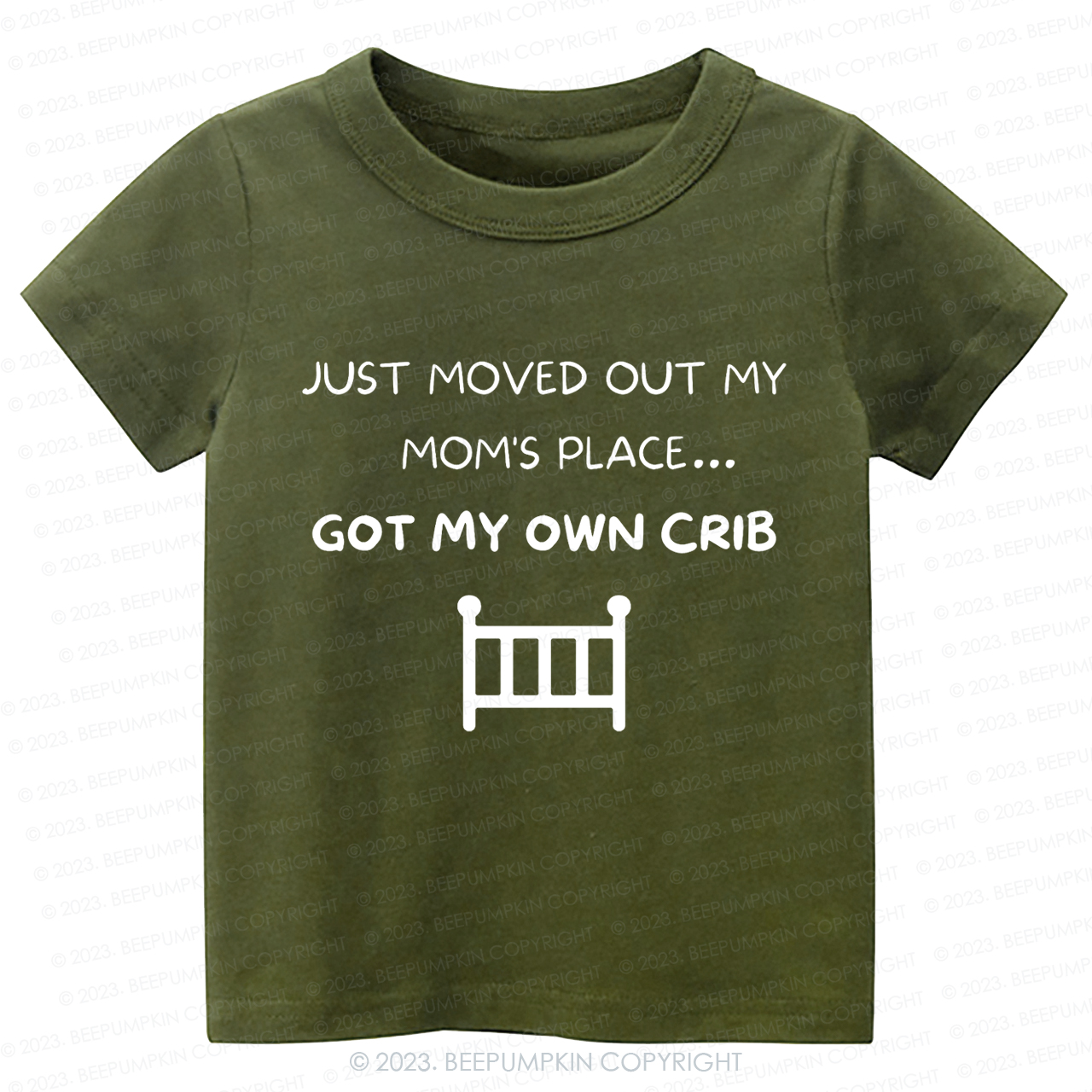 Just Moved Out My Moms  Kids Shirt