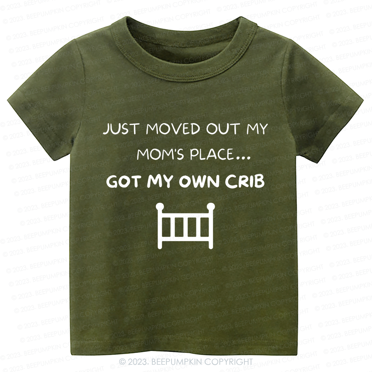 Just Moved Out My Moms  Kids Shirt