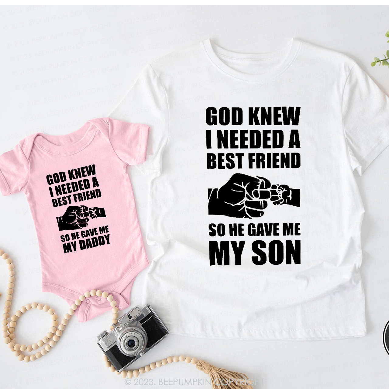 Father Son Best Friend Dad & Me Matching T-Shirts