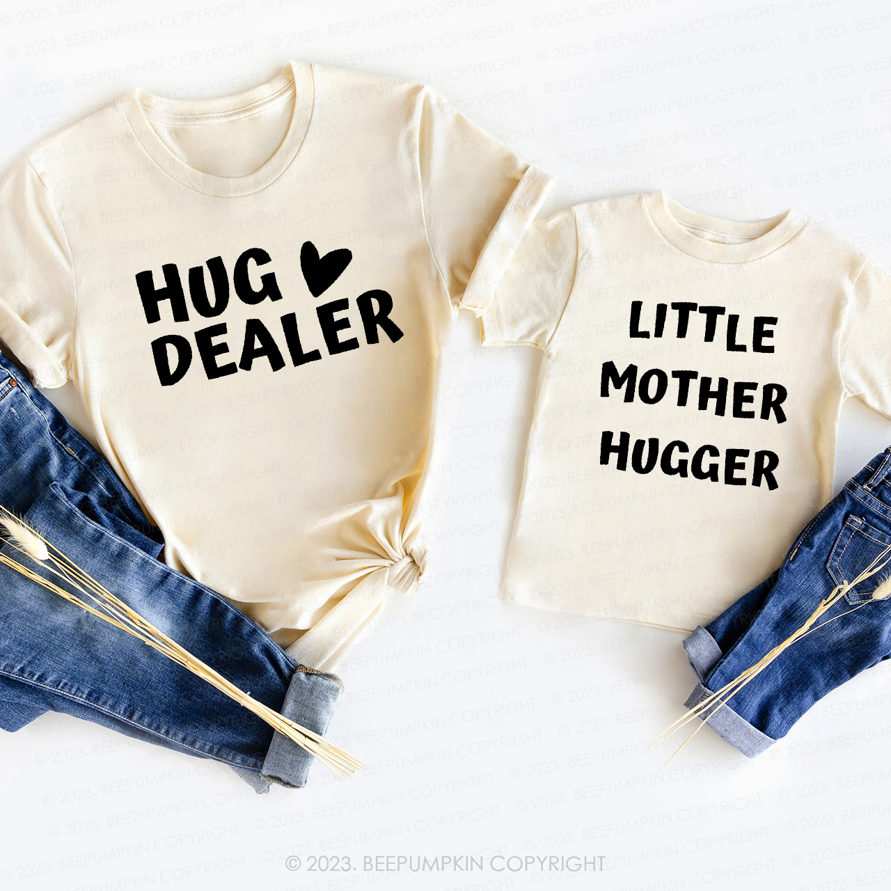Hug Dealer T-Shirts For Mom&Me