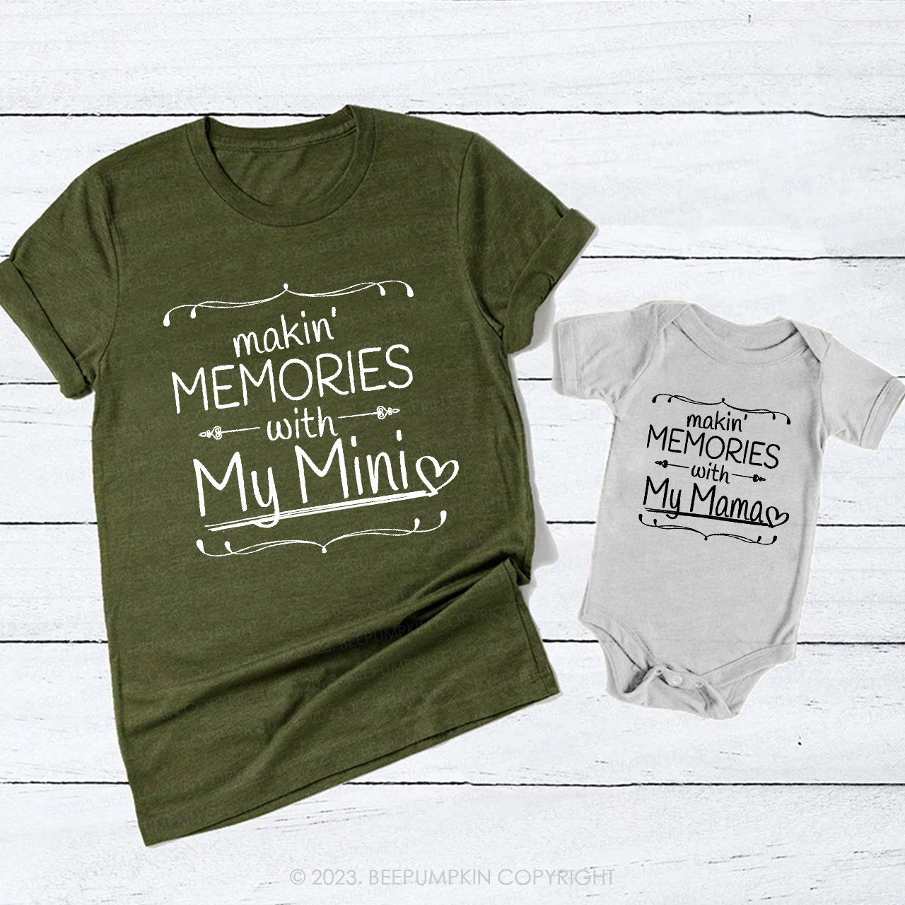 Making Memories With My Mini And Mama T-Shirts For Mom&Me