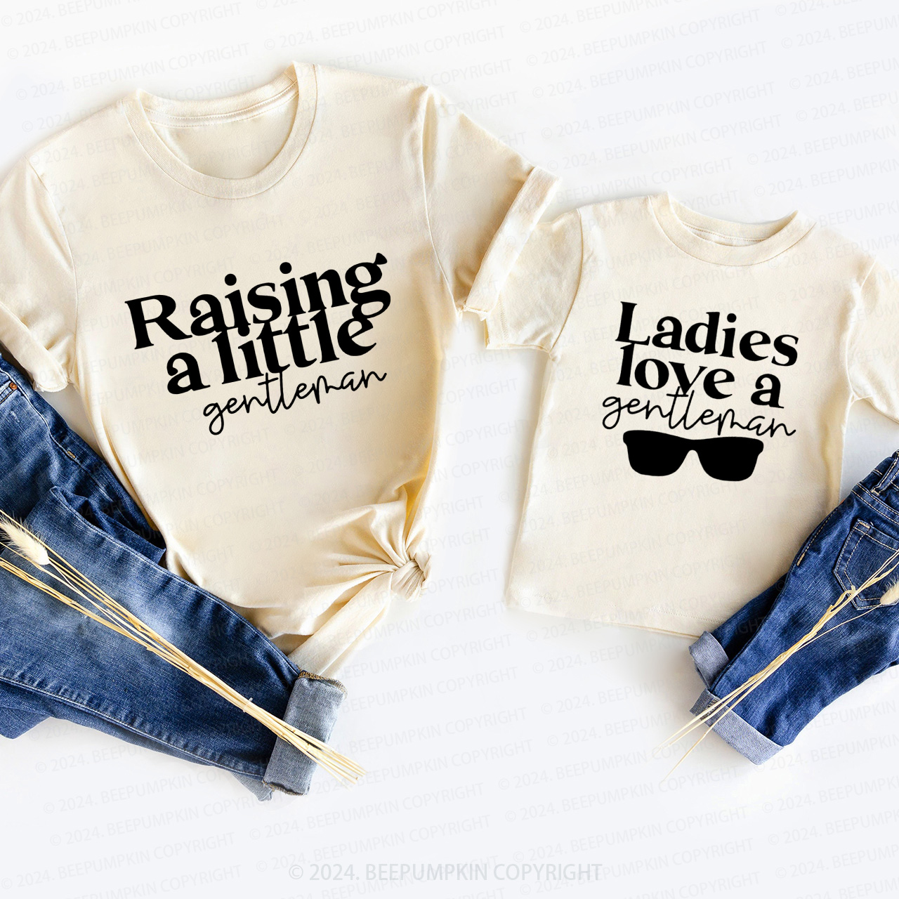 Raising Little Gentleman T-Shirts For Mom&Me