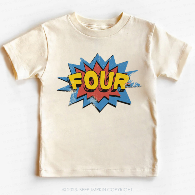 Birthday Natural Kids Shirt