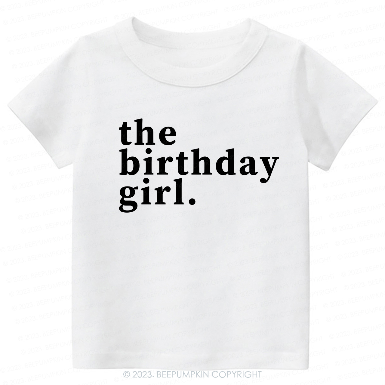 The Birthday Girl Kids Shirt