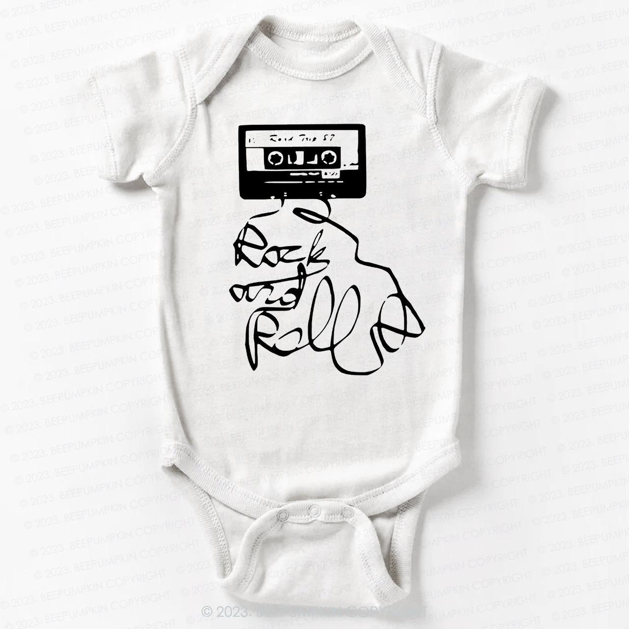 Cassette Tape Bodysuit For Baby