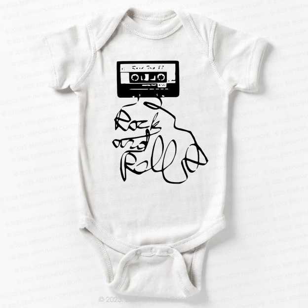 Cassette Tape Bodysuit For Baby