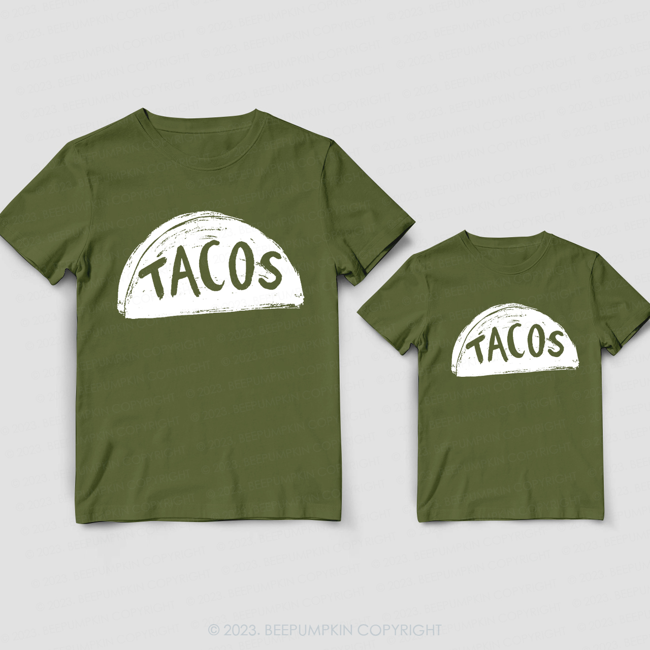 Daddy And Me Matching Taco Shirt