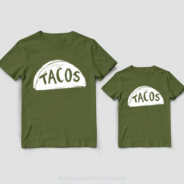 Daddy And Me Matching Taco Shirt