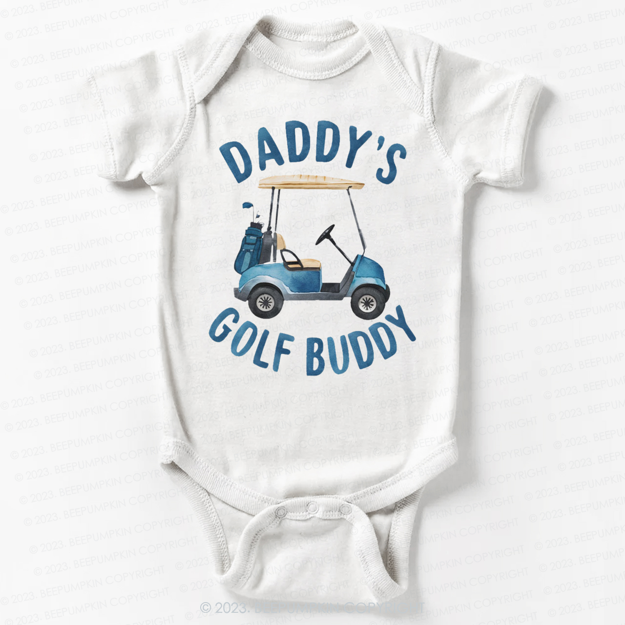 Daddy's Golf Buddy Bodysuit For Baby