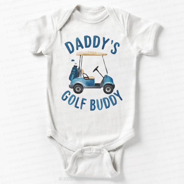 Daddy's Golf Buddy Bodysuit For Baby