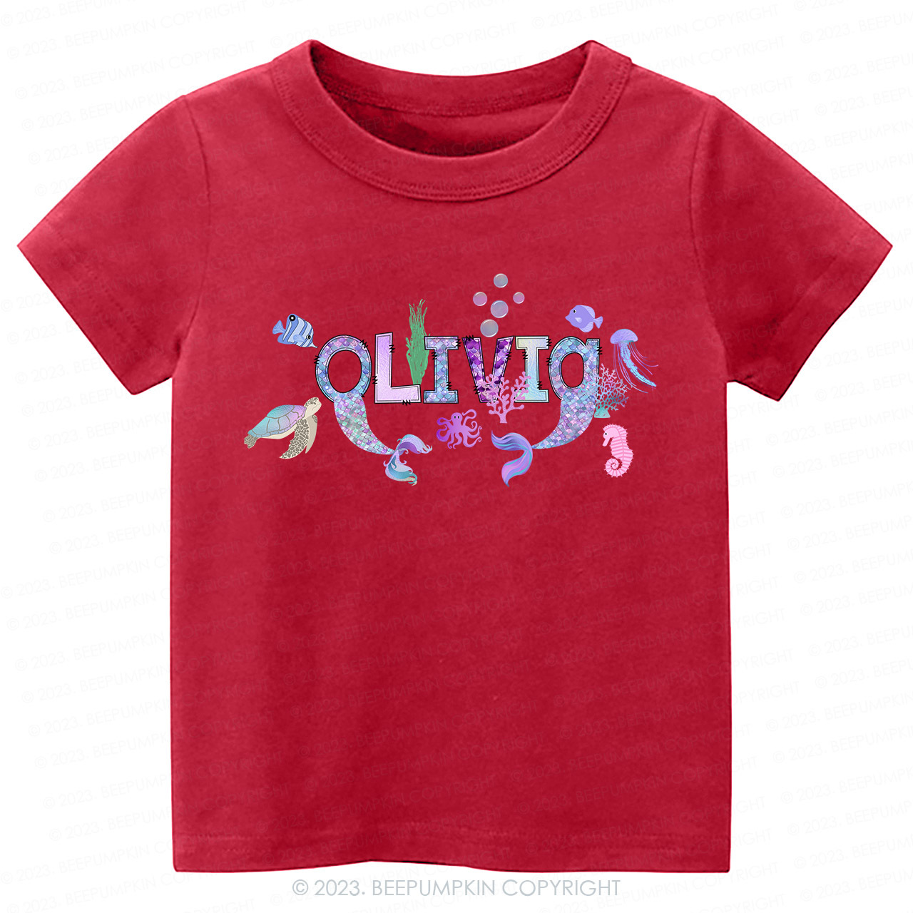Ocean Mermaid Kids Shirt