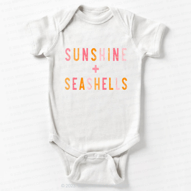 Sunshine And Seashells Bodysuit For Baby