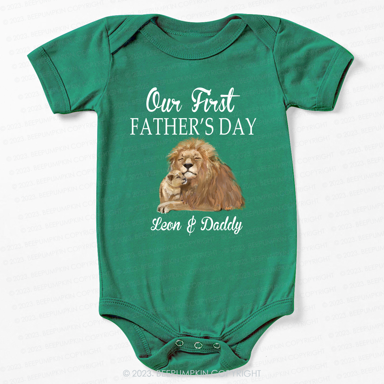 Our First Father's Day Bodysuit For Baby