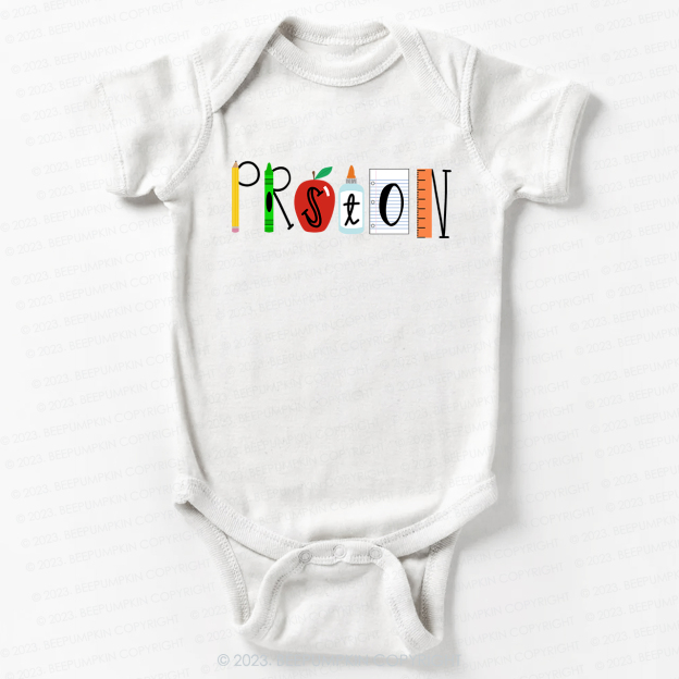 Personalized Unique Design Preschool Bodysuit For Baby