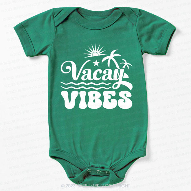 Summer Vacation Vacay Vibes Bodysuit For Baby 