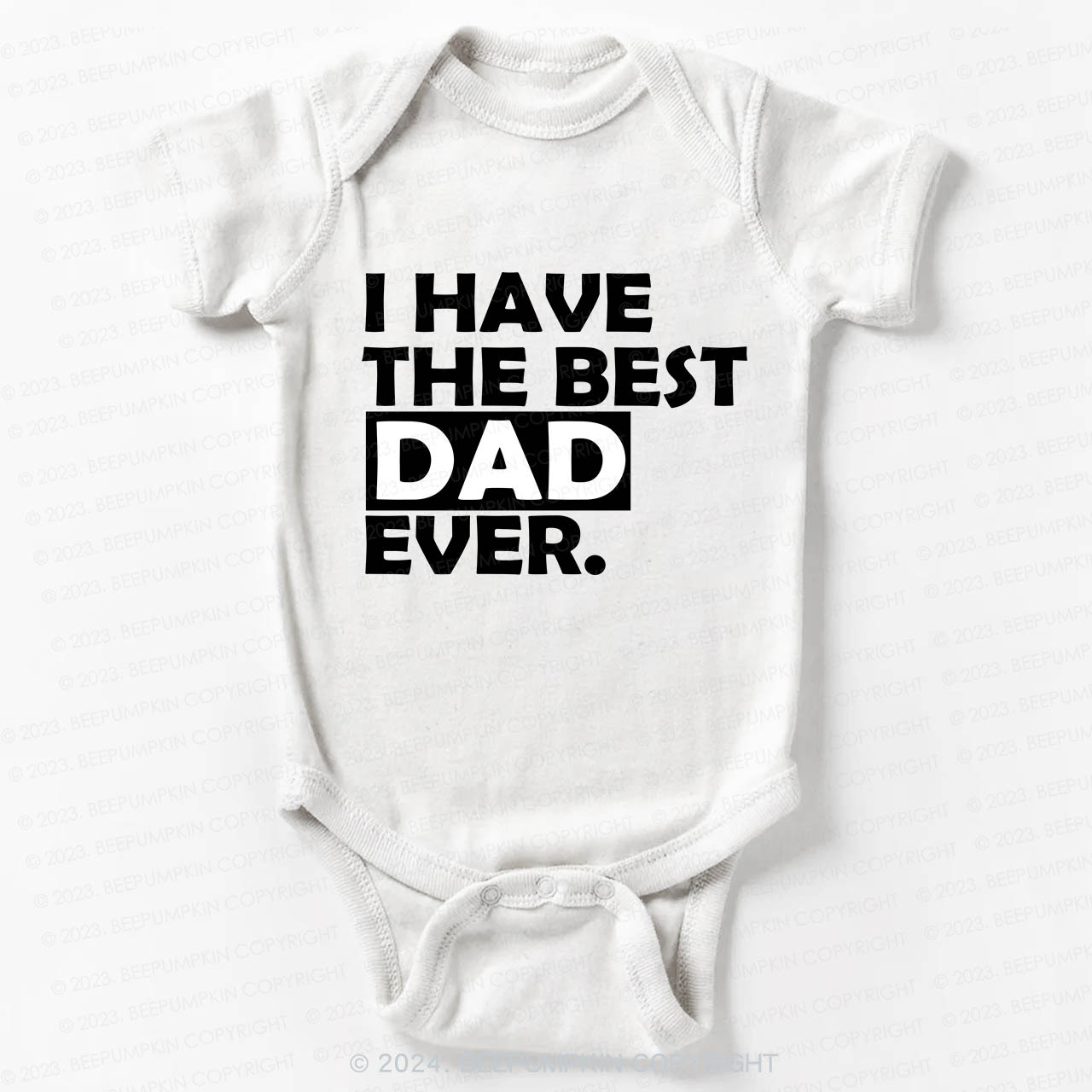 Best Dad Ever First Dad And Me Bodysuit For Baby 