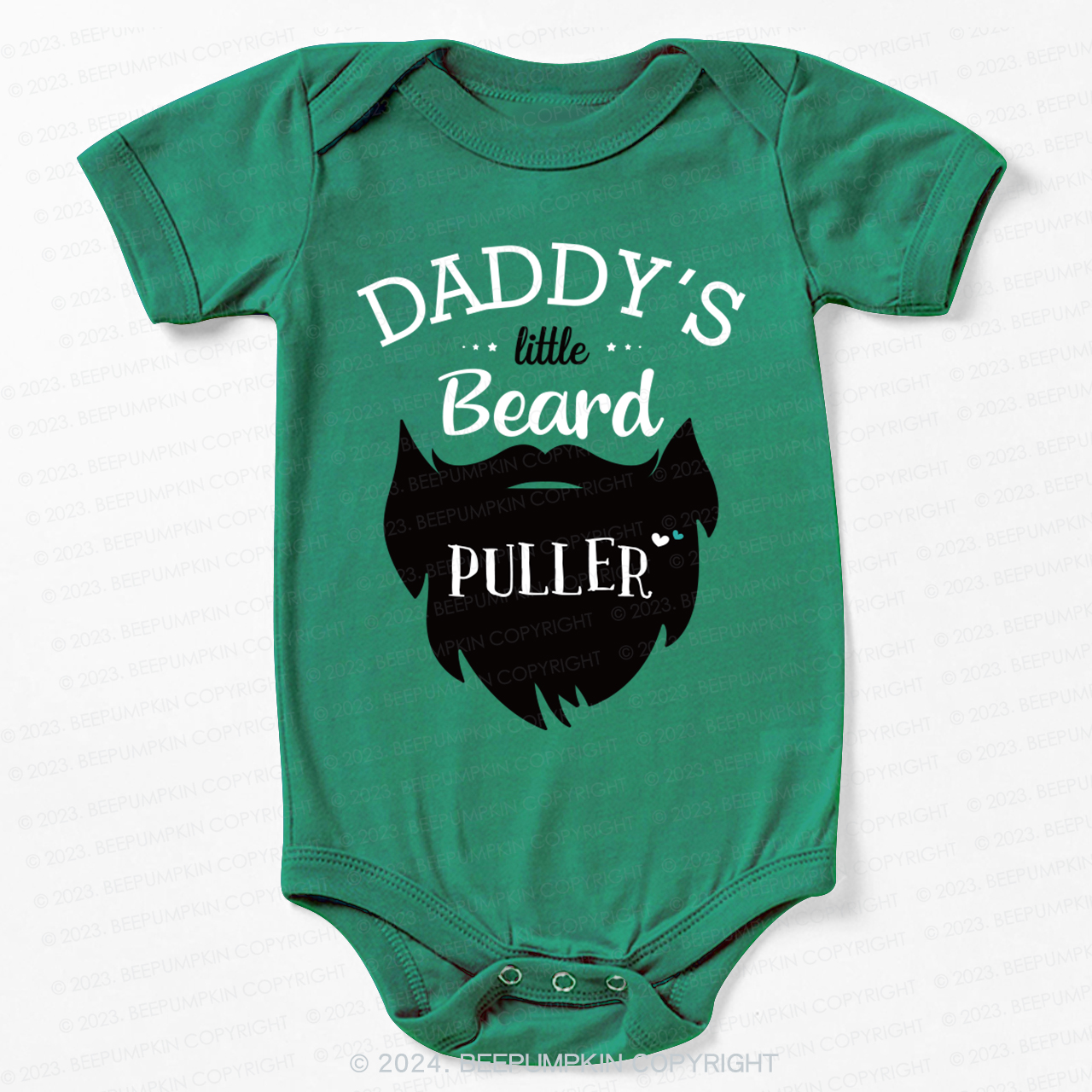 Personalized Beard Bodysuit For Baby 