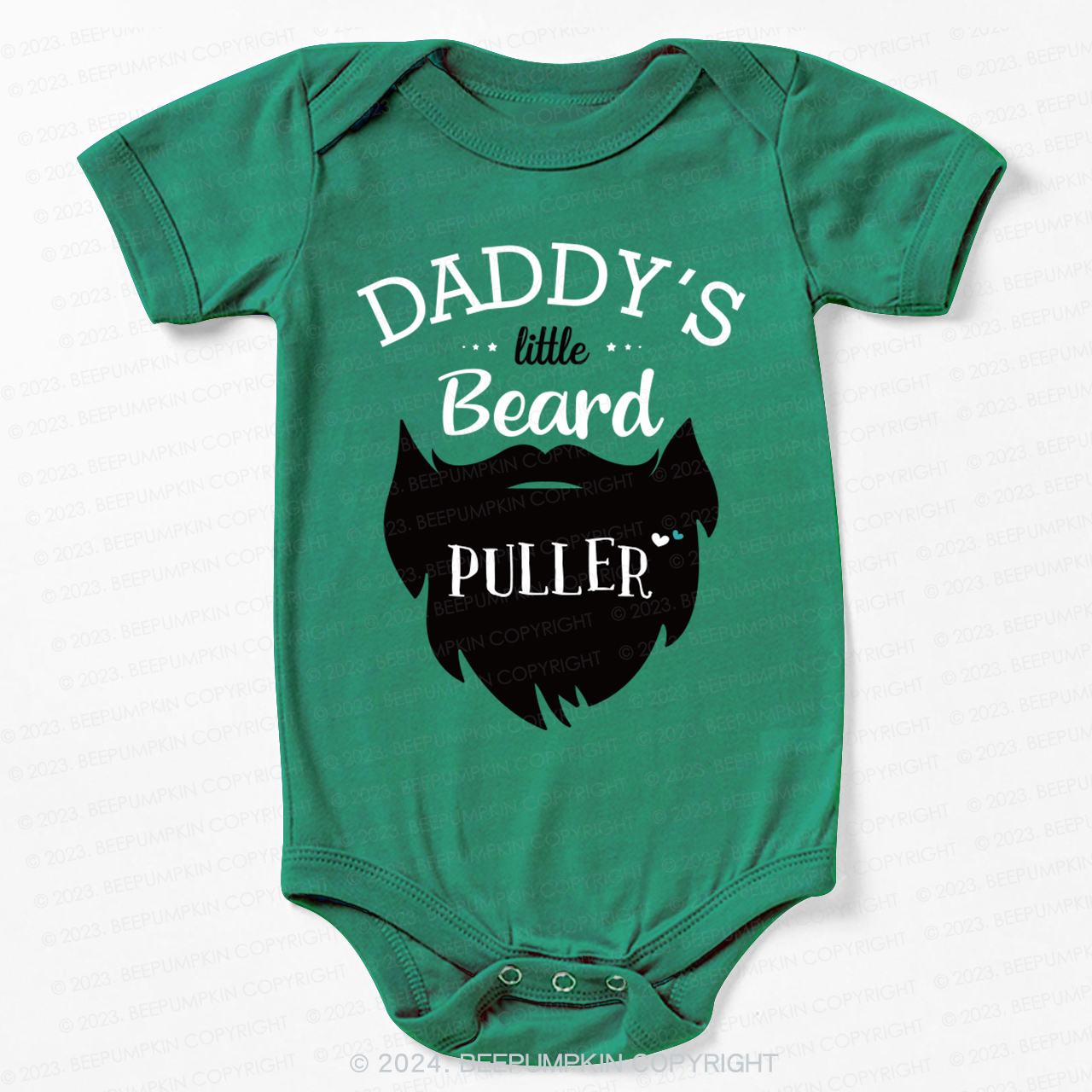 Personalized Beard Bodysuit For Baby 