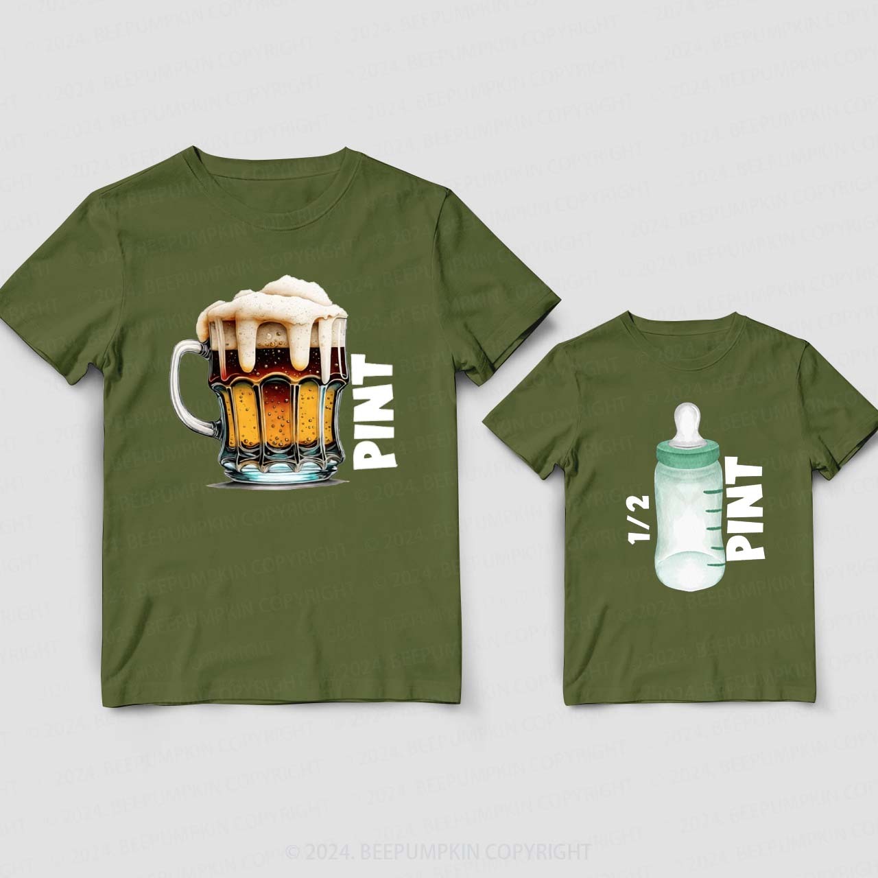 Pint Half Pint Daddy And Me Matching Shirt