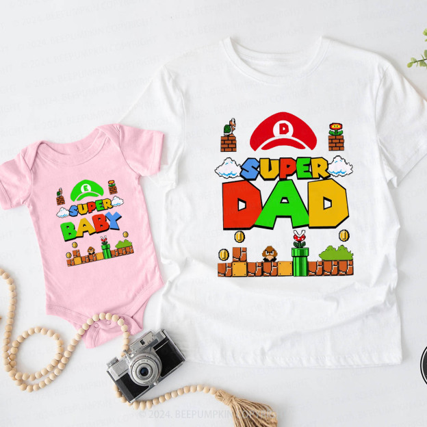 Funny Dad And Kid Daddy And Me Matching Shirt