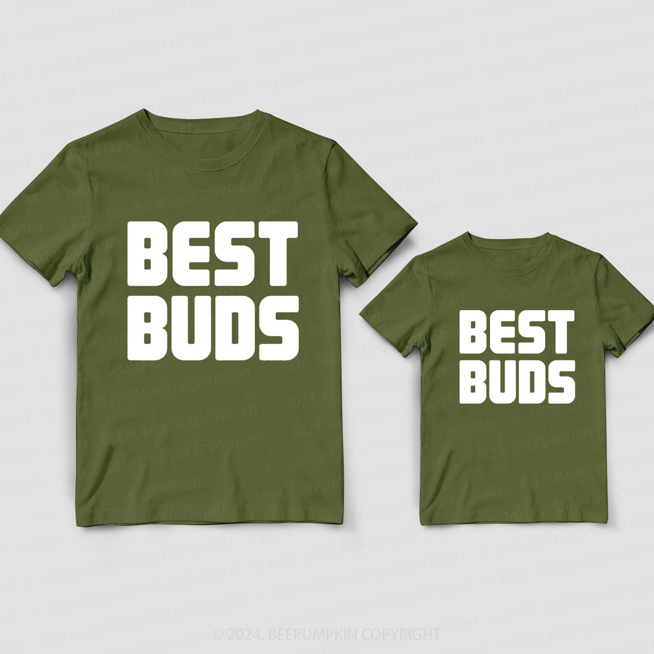 Best Buds Daddy And Me Matching Shirt