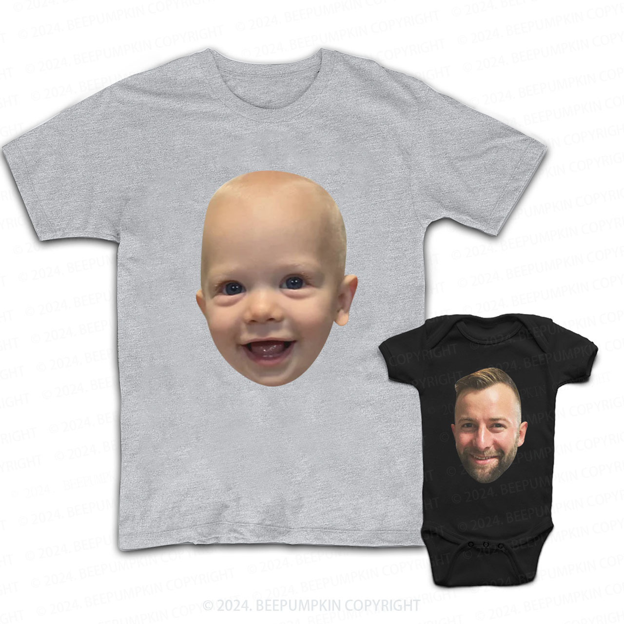 Personalized Photo Daddy And Me Matching Shirt