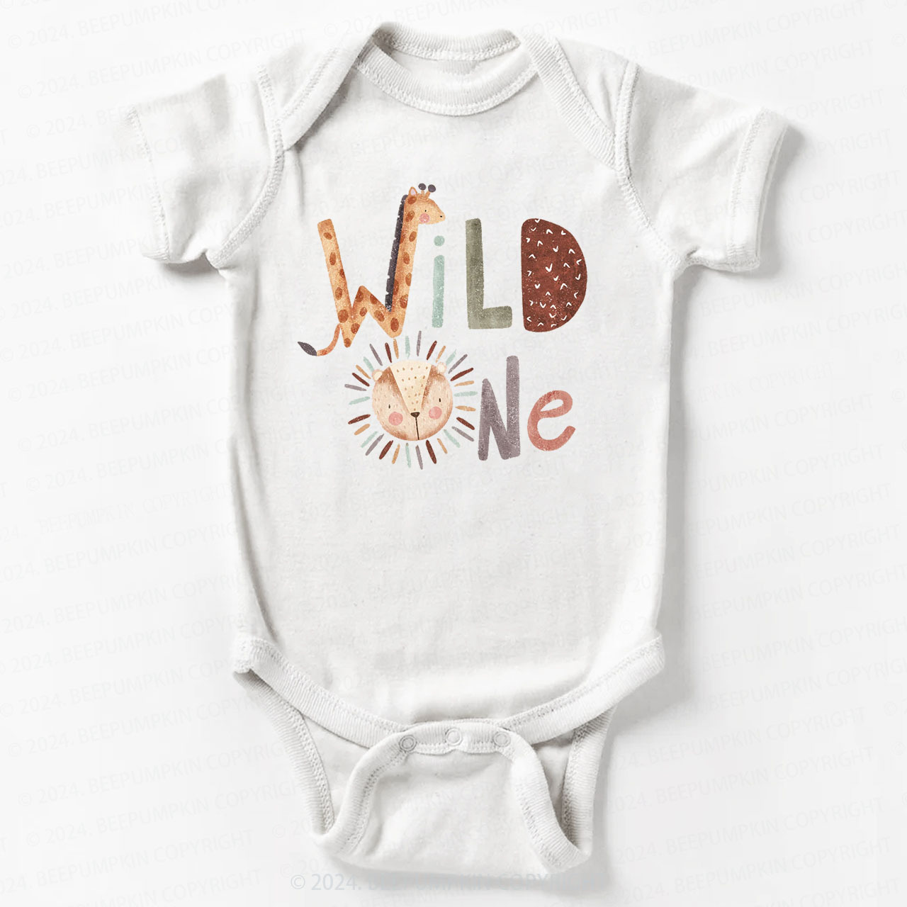 Wild One Boho Bodysuit For Baby 