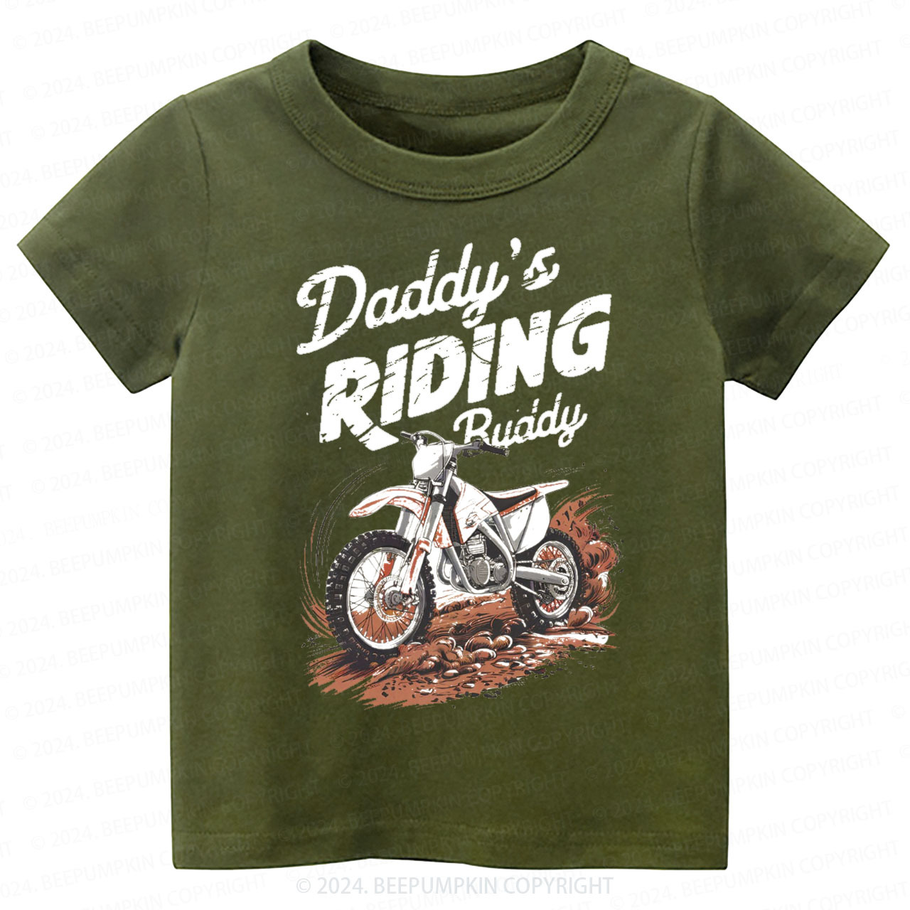 Retro Dirt Bike Toddler&Kids Tees