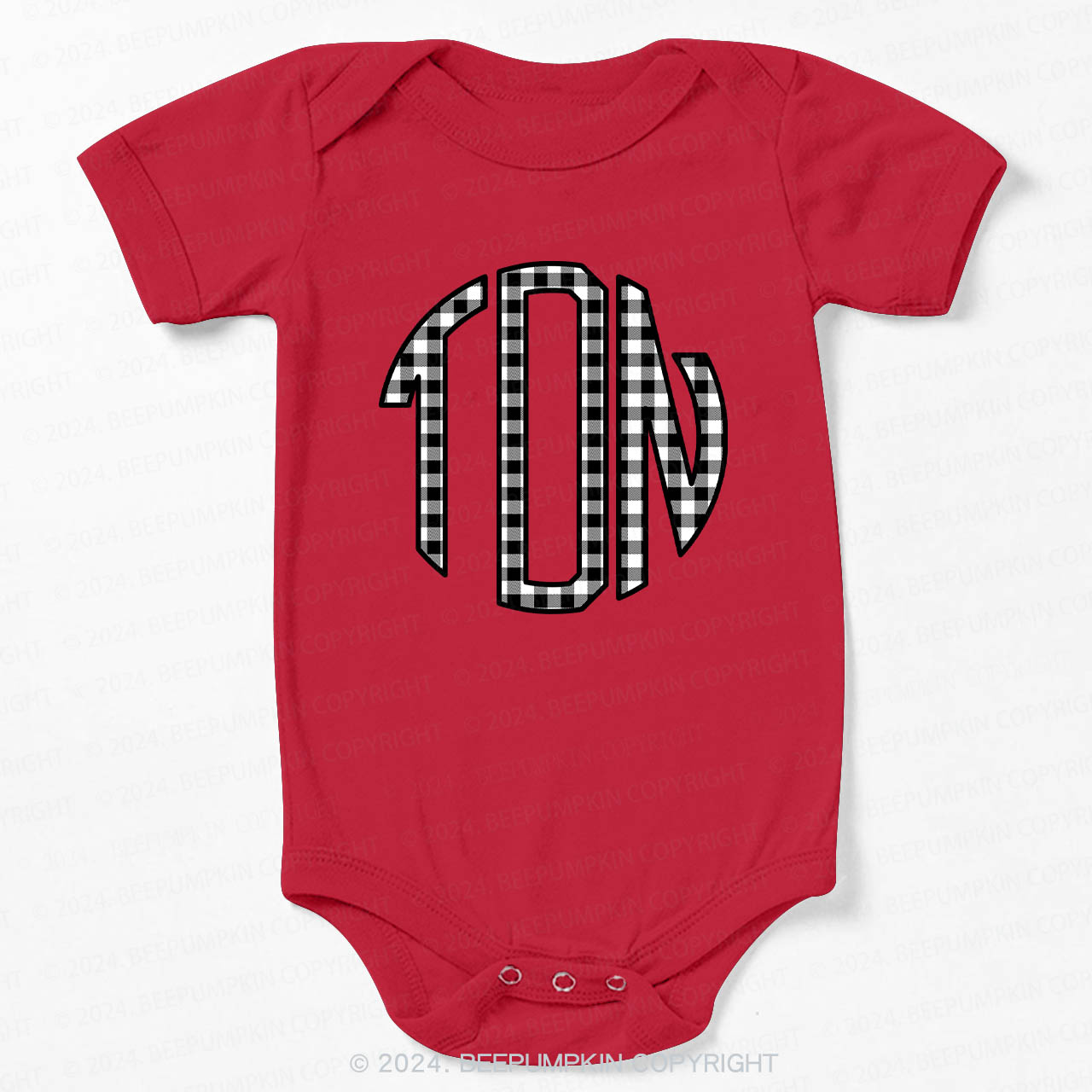 Personalized Monogrammed Bodysuit For Baby 
