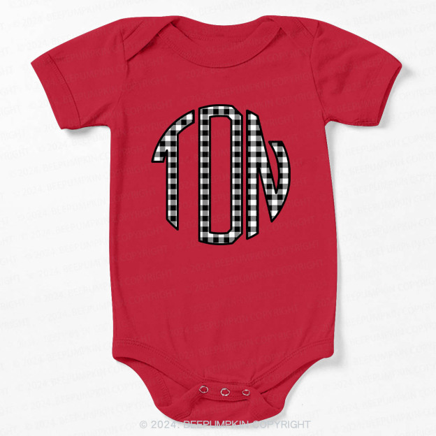 Personalized Monogrammed Bodysuit For Baby 