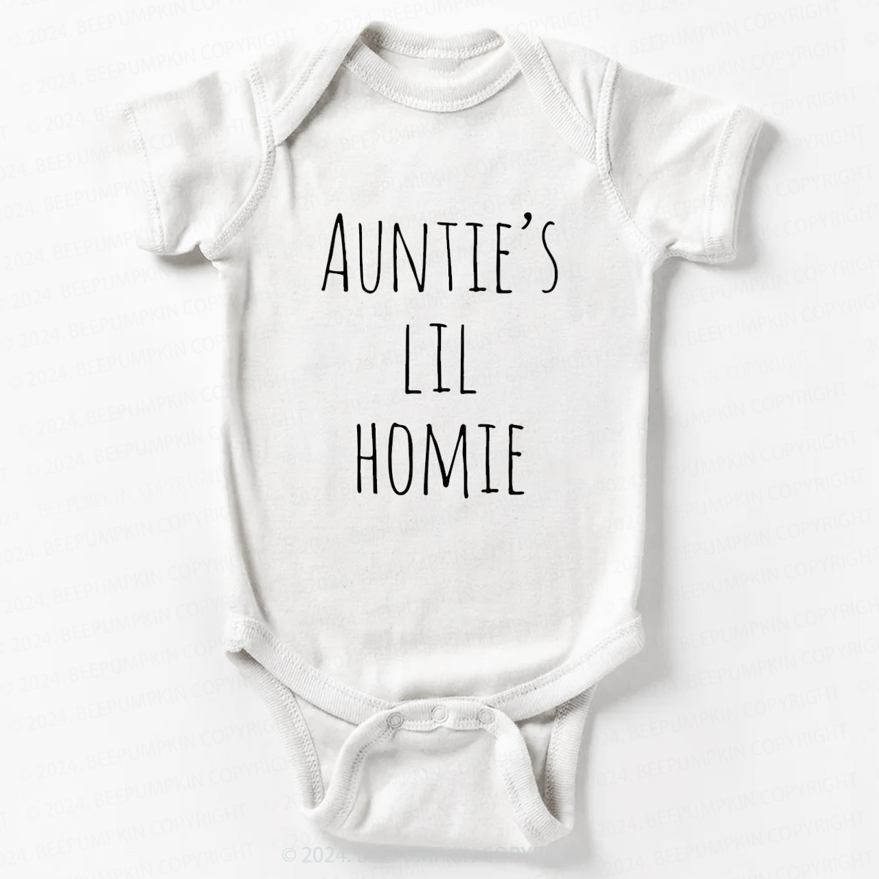 Auntie's Lil' Homie Bodysuit For Baby