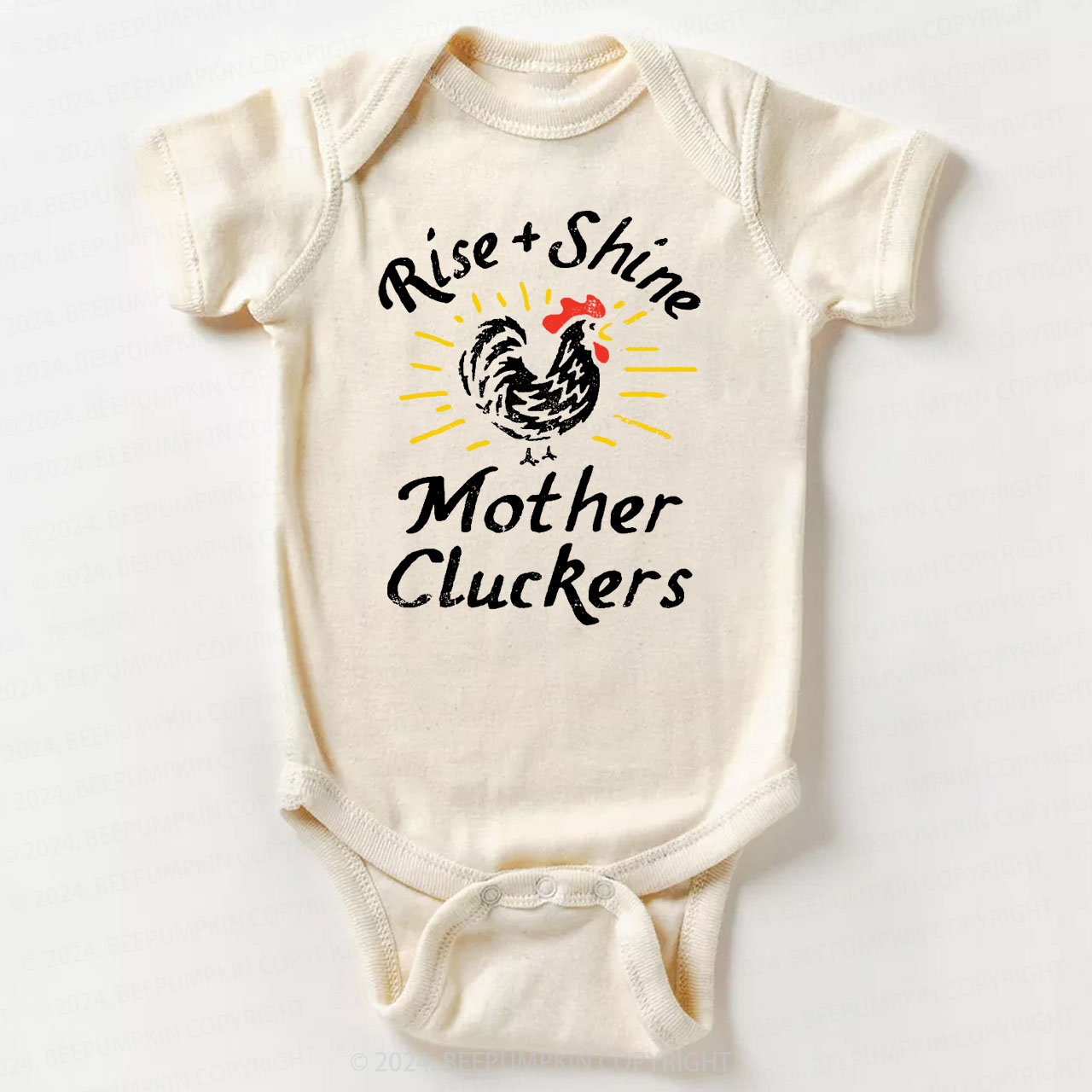 Rise & Shine Mother Cluckers Bodysuit For Baby