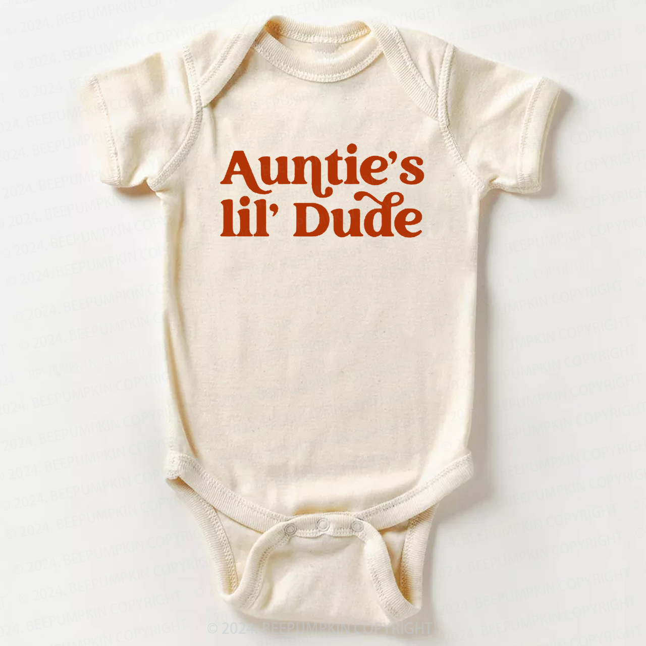 Auntie's Lil Dude Bodysuit For Baby