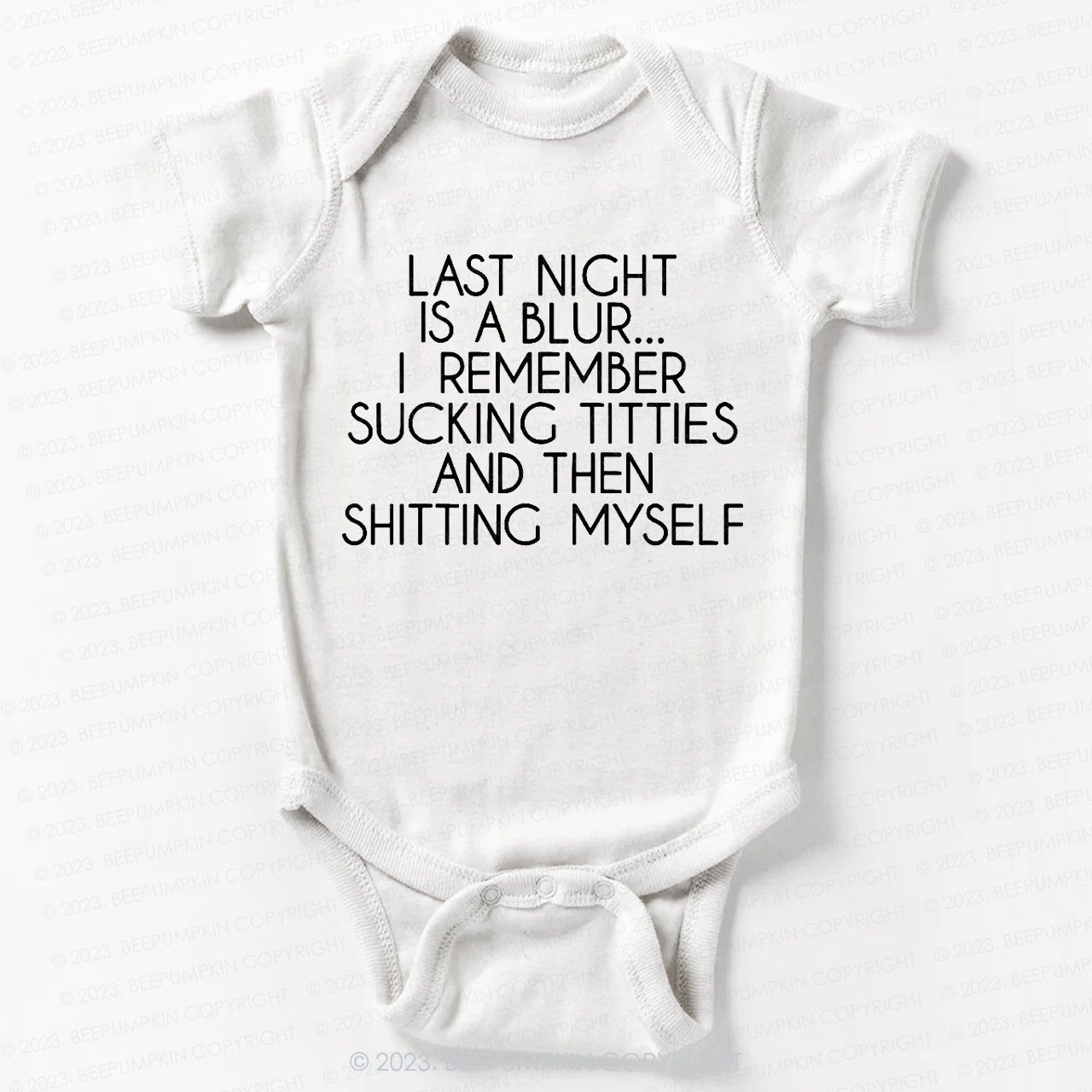 Last Night Is A Blur Bodysuit For Baby