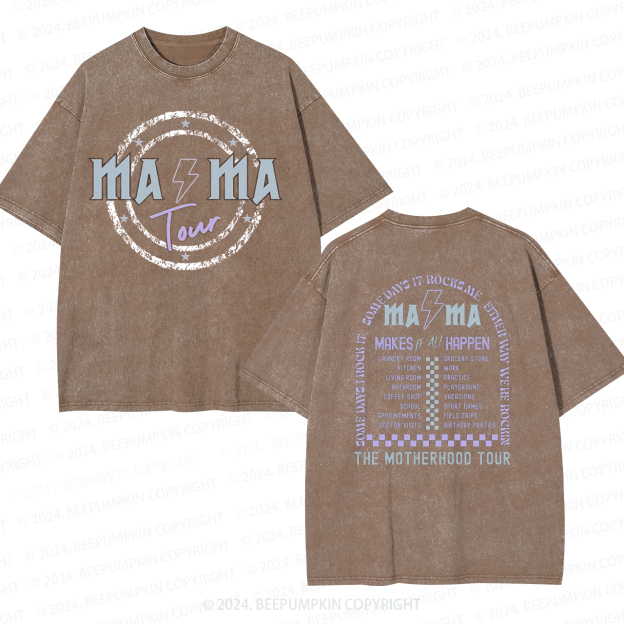 Mama Rock Tour Mama Washed Tees