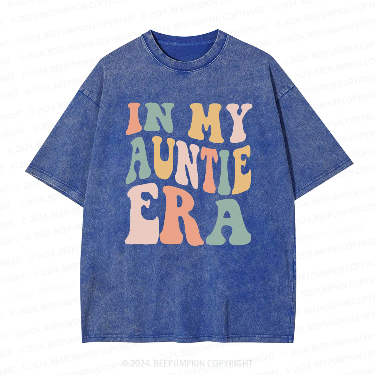 In My Auntie Era Aunt Washed Tees