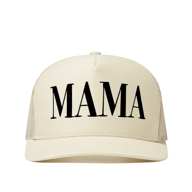 Personalized Mama Letter Mama Trucker Hat