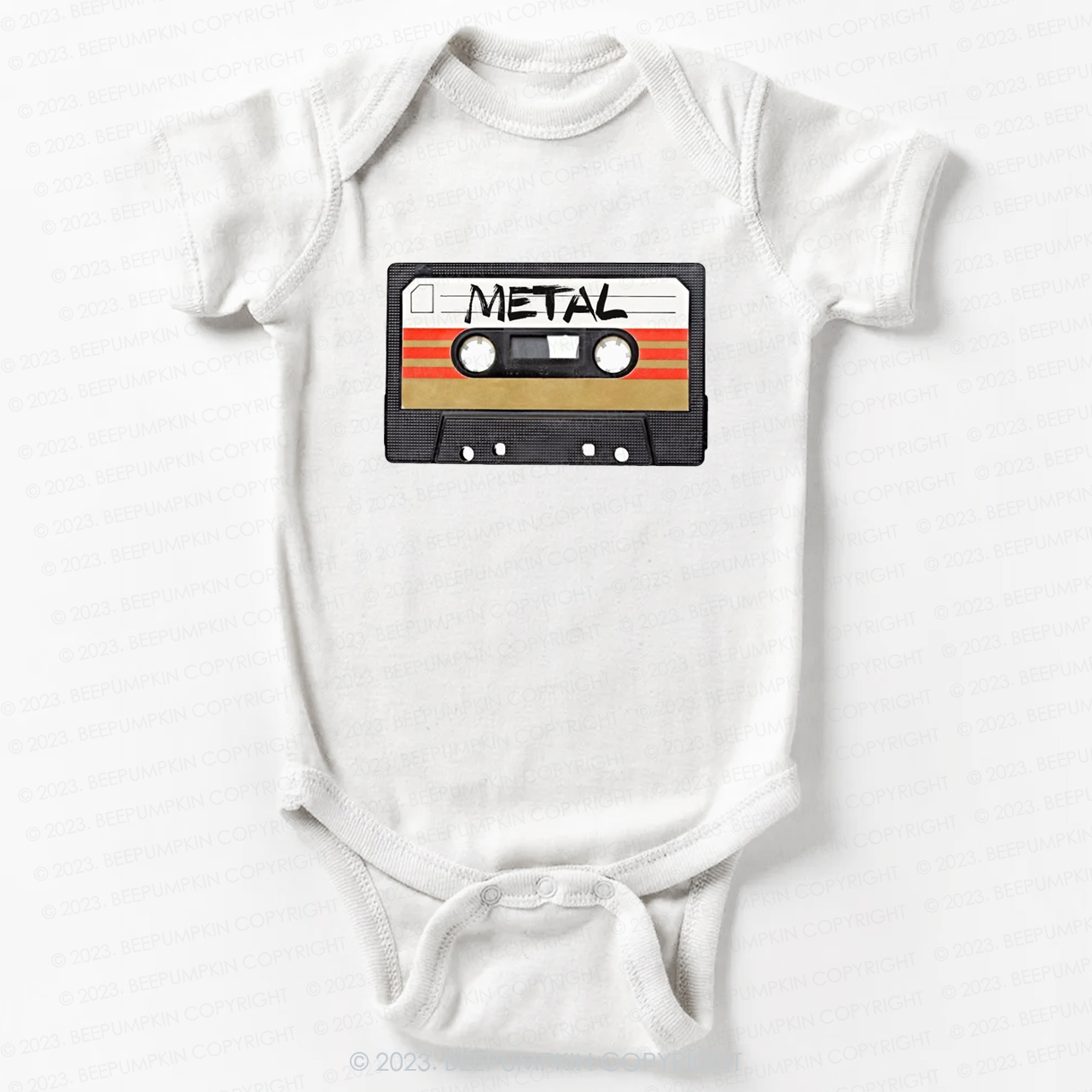 Heavy Metal Music Band Logo Classic Bodysuit For Baby 8