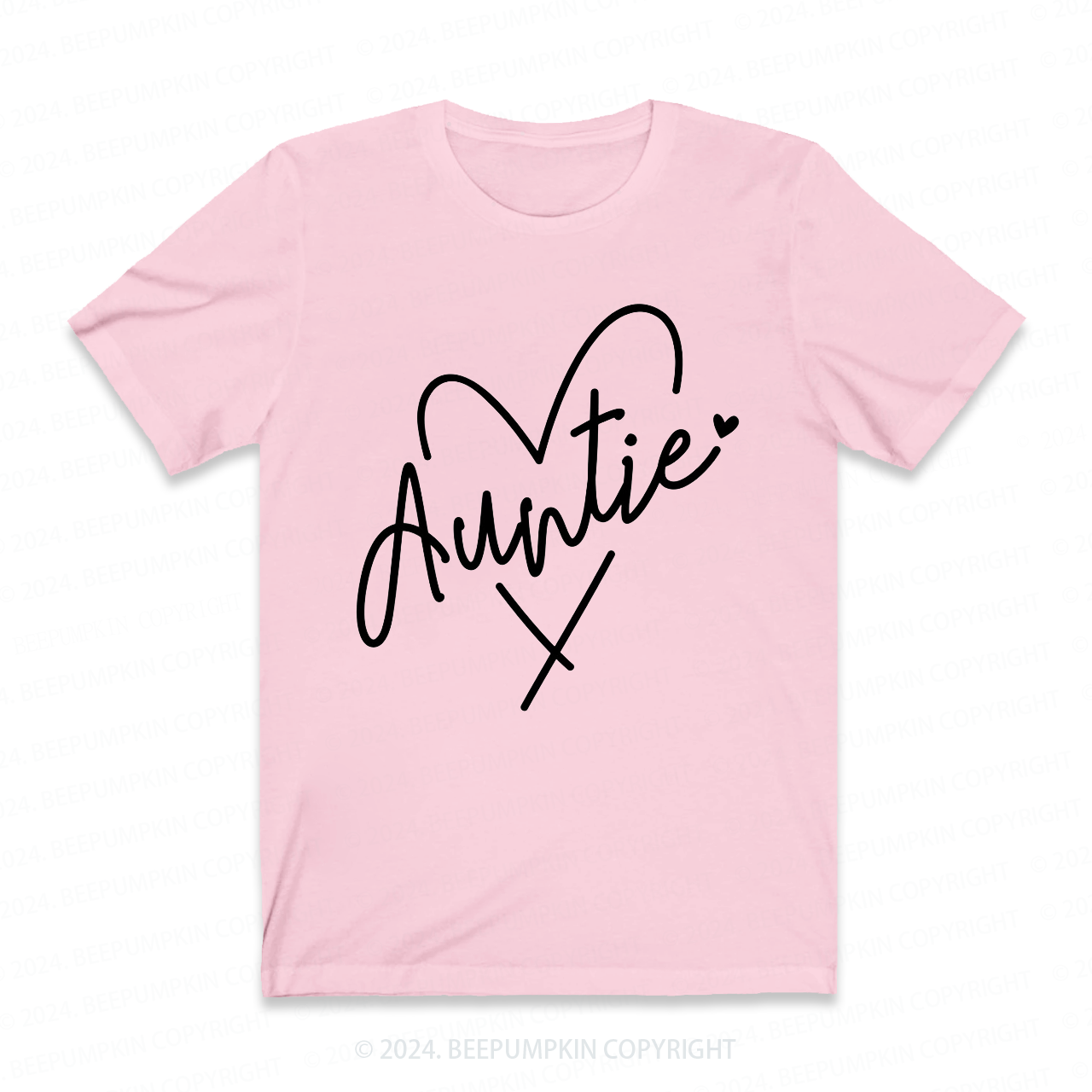 Auntie Heart Auntie Shirt