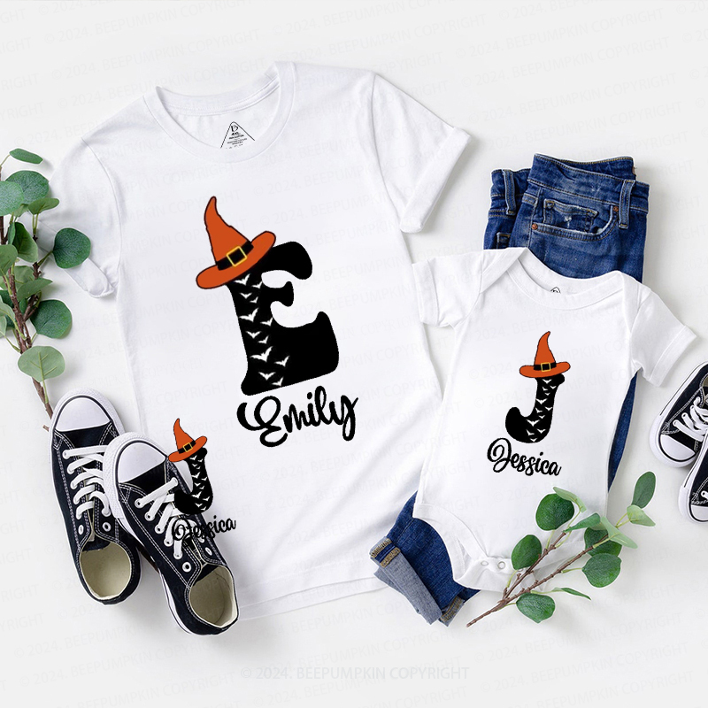 Personalized Family Group Name Halloween Family Matching Shirts